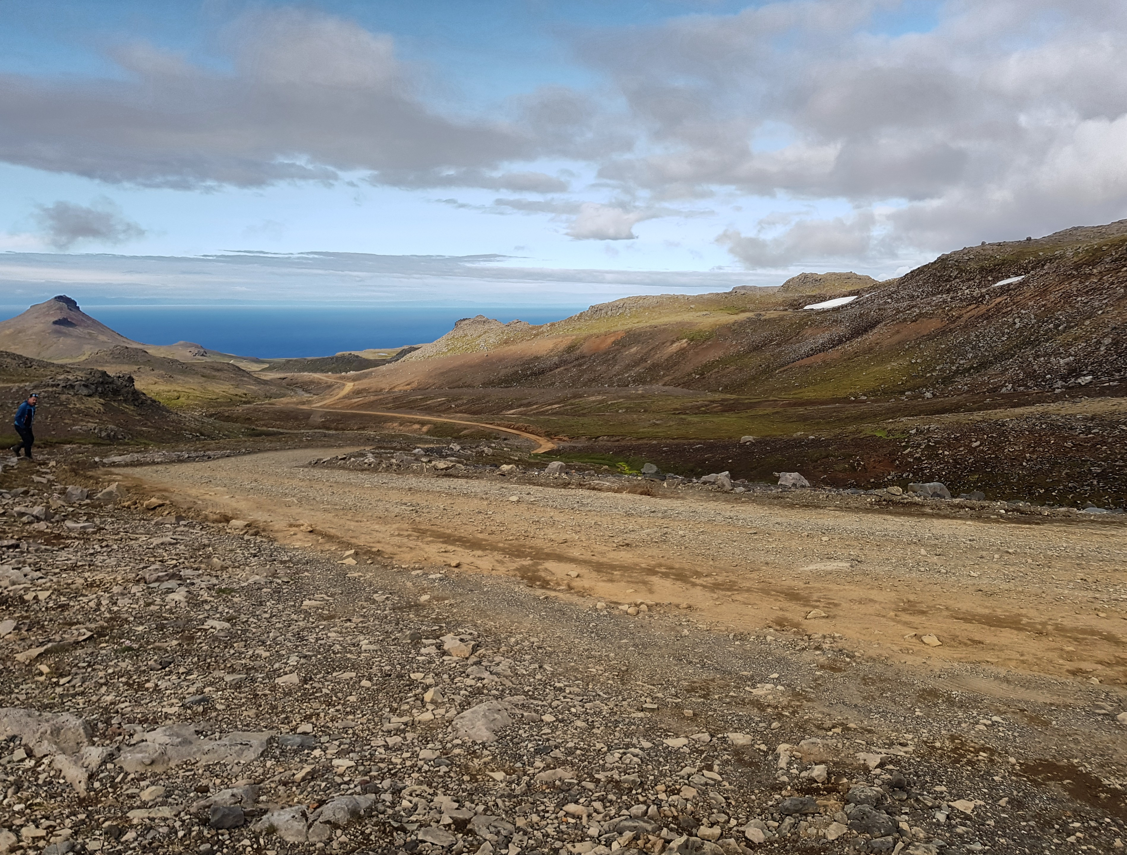 Der Pass über den Sandkúlur