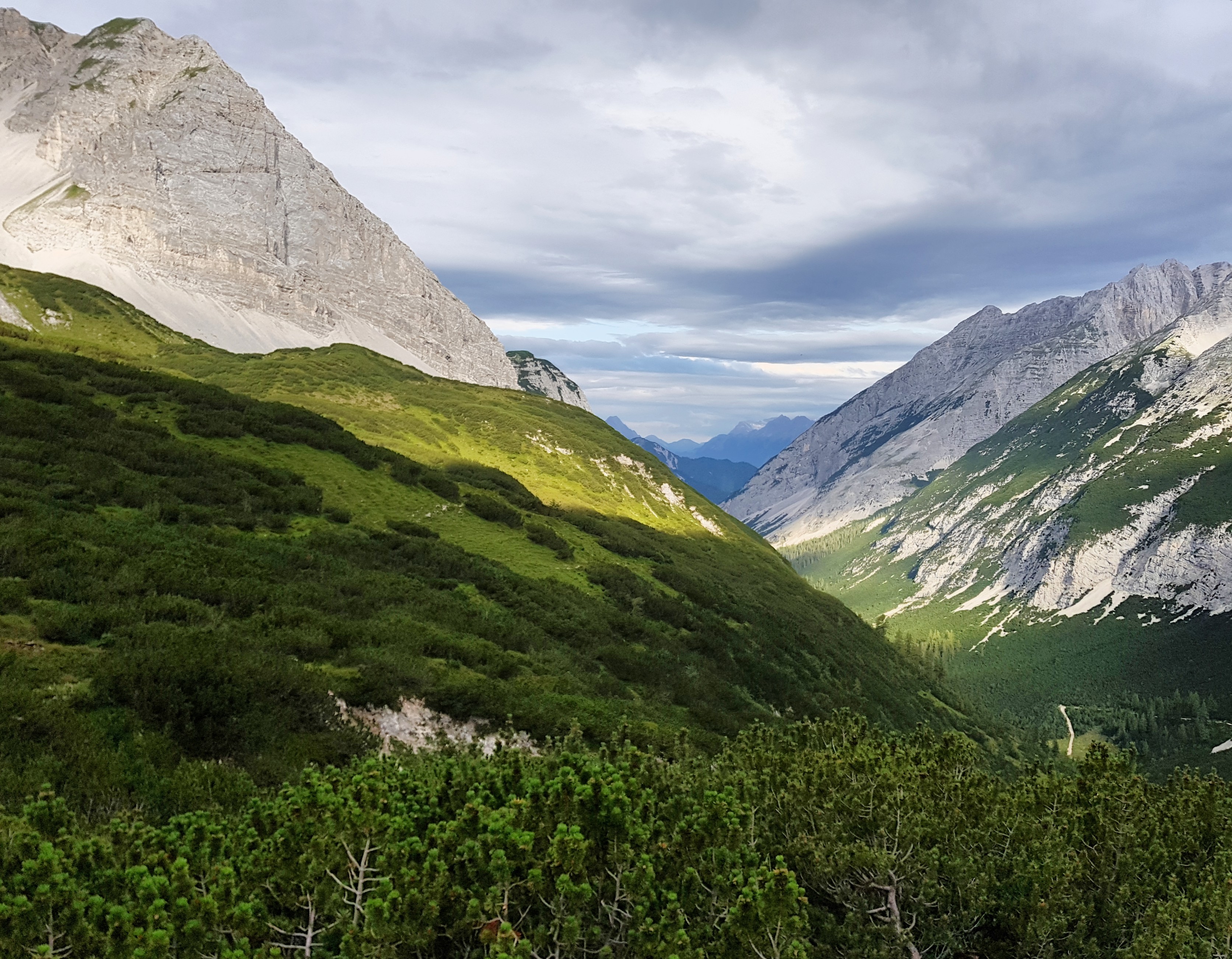Kurz nach der Pfeishütte